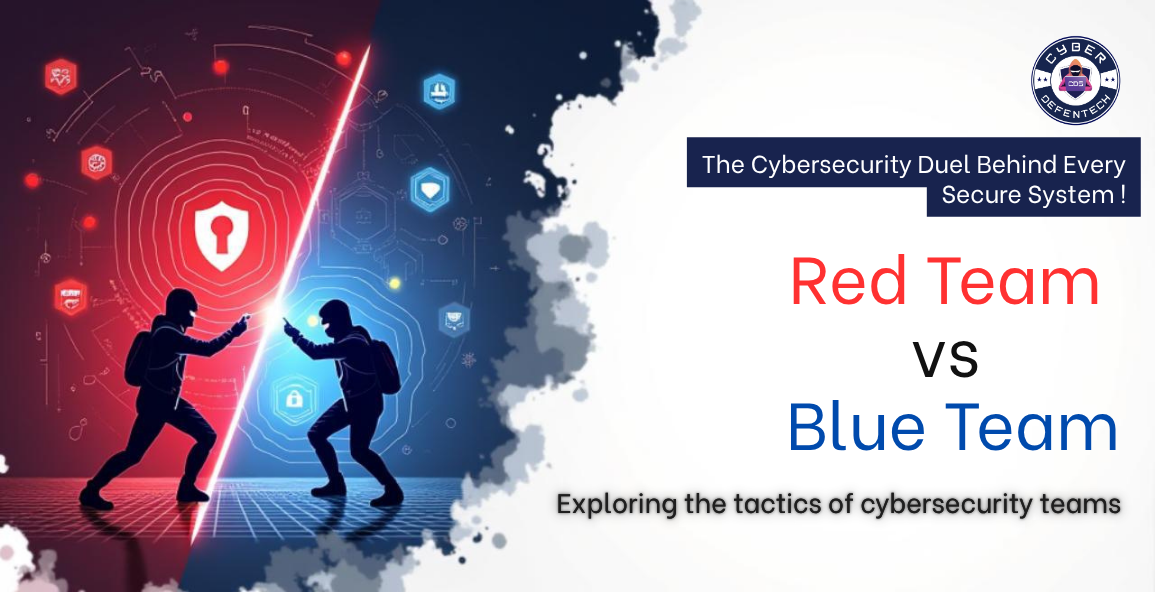 Red Team vs Blue Team: The Cybersecurity Duel Behind Every Strong and Secure System!