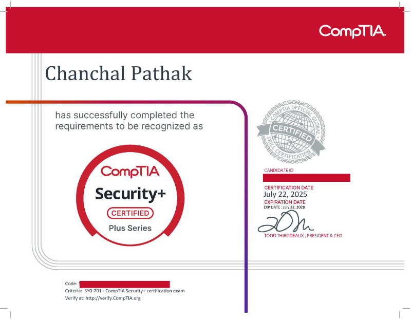 Comptia Security +