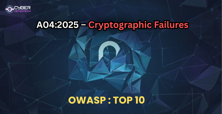 OWASP A04:2025 – Cryptographic Failures
