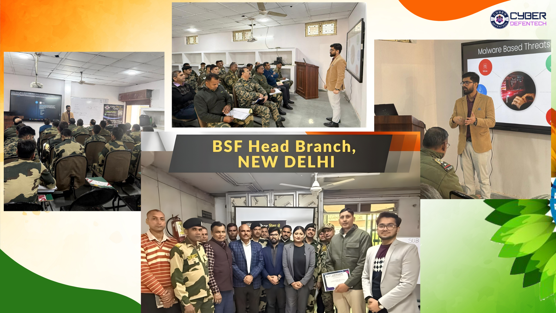 Protecting the Protectors: Cyber Defentech Trains BSF