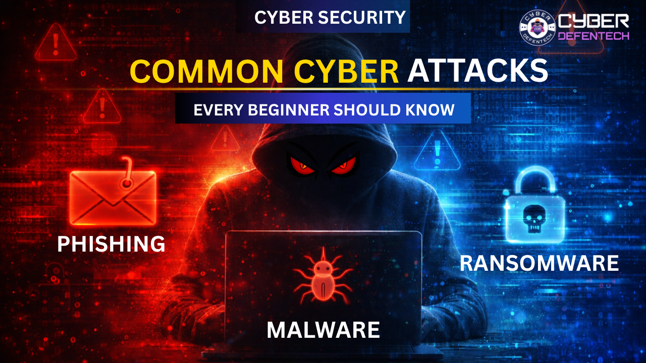 7 Types of Cyber Attacks Every Beginner Should Know