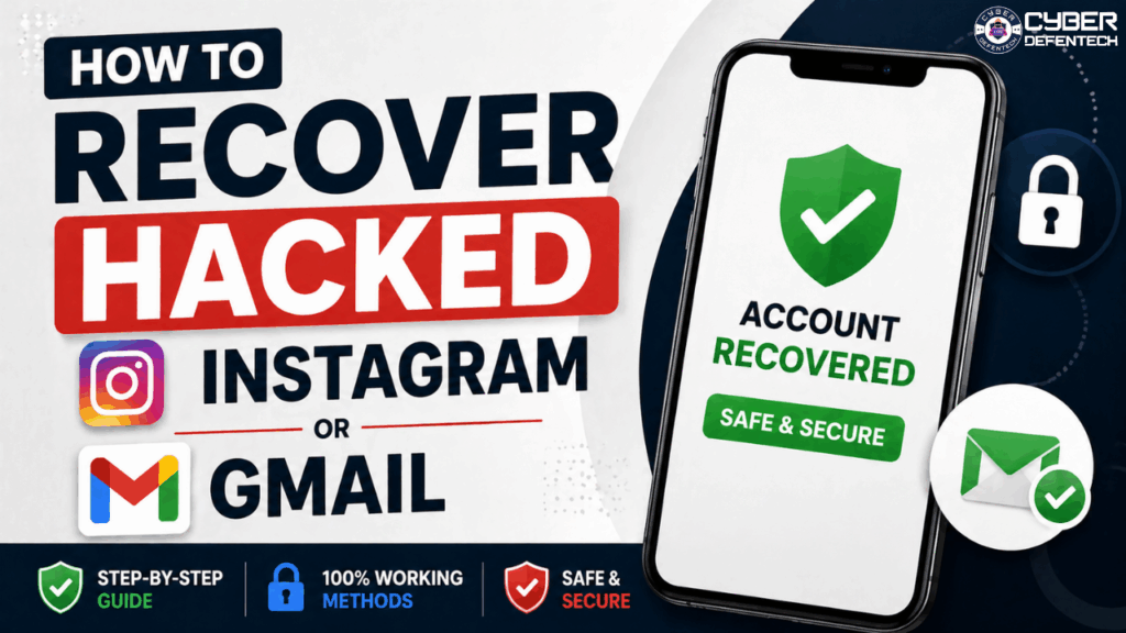 Recover hacked instagram or gmail