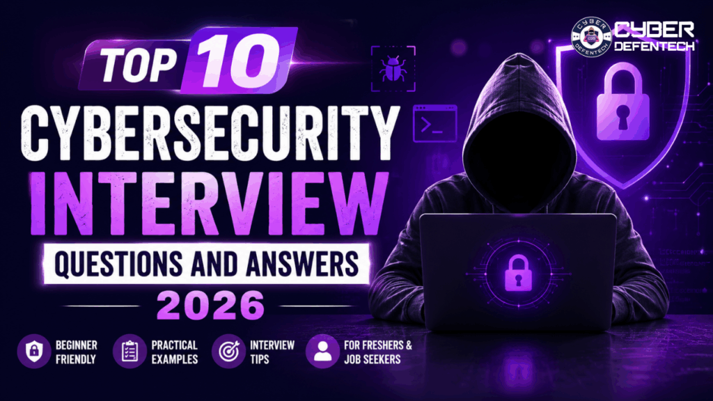 Cybersecurity Interview Questions