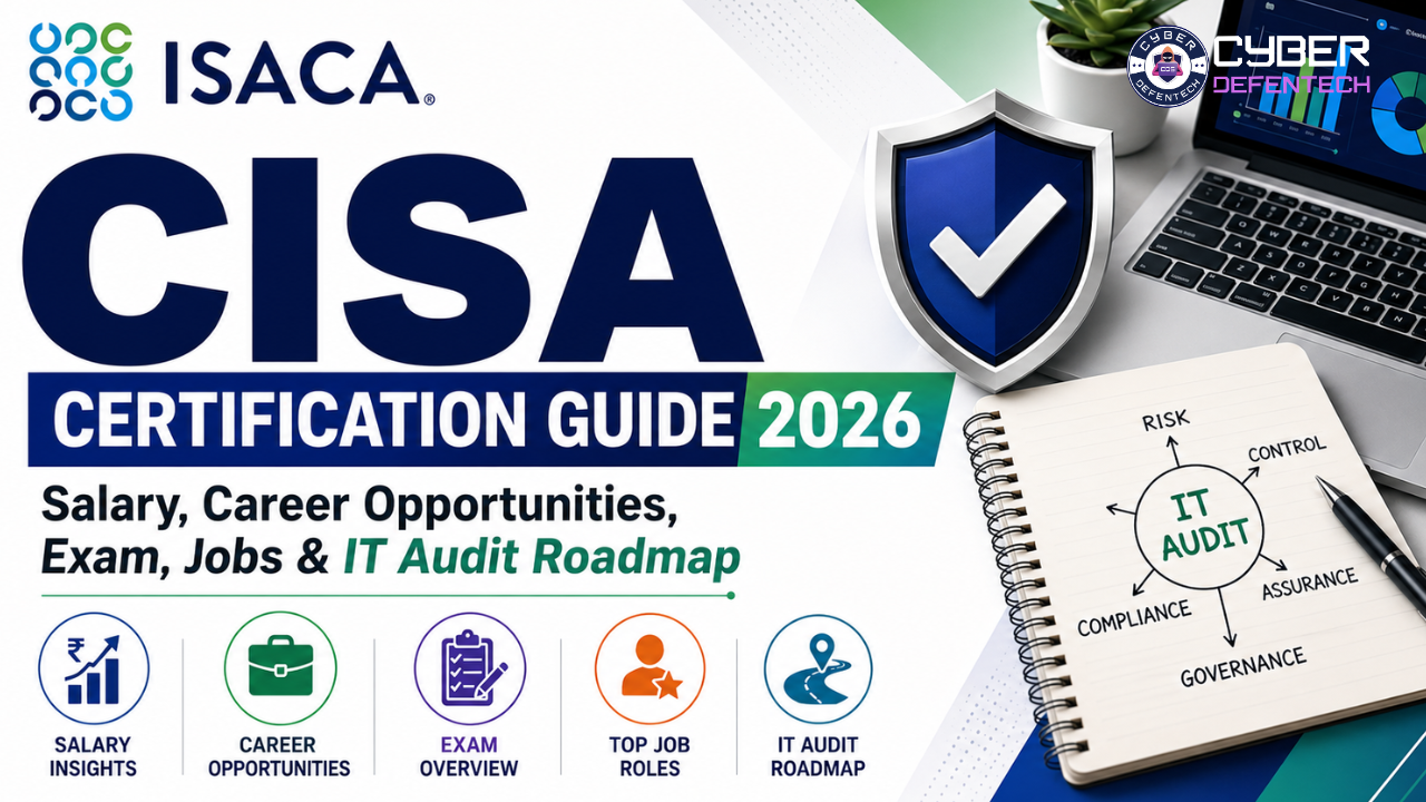 CISA Certification Guide 2026: Salary, Career Opportunities, Exam, Jobs & IT Audit Roadmap