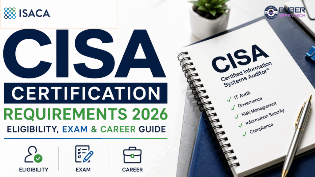 CISA Certification Requirements 2026