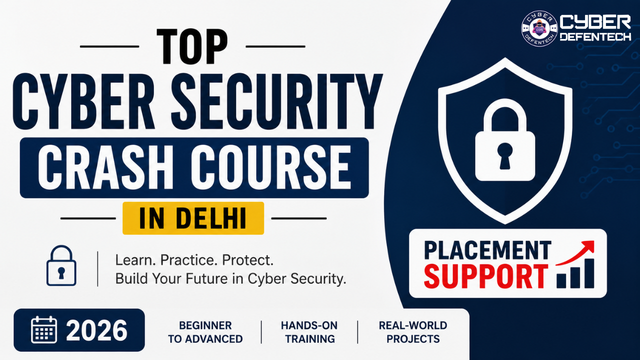 Top Cyber Security Crash Course in Delhi with Placement Support (2026)