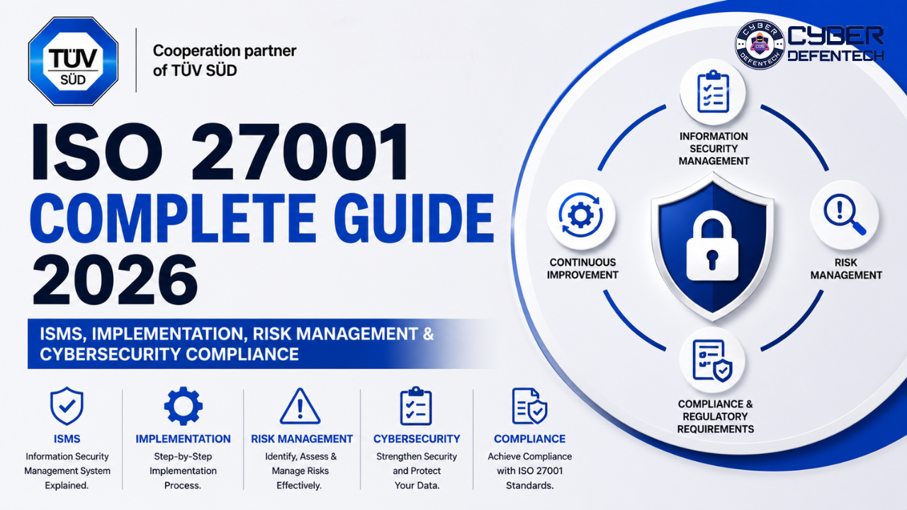 ISO 27001 Complete Guide 2026: ISMS, Implementation, Risk Management & Cybersecurity Compliance