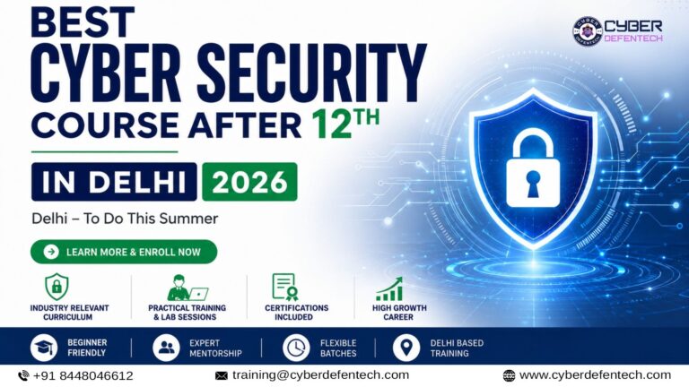 Cyber security course after 12th in Delhi