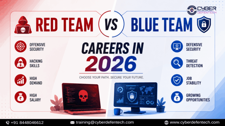 Red Team vs Blue Team Careers in 2026