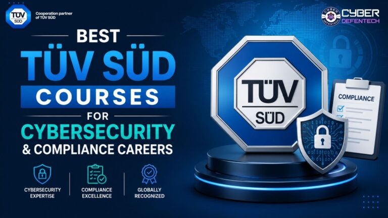 Best TÜV SÜD Courses for Cybersecurity & Compliance Careers