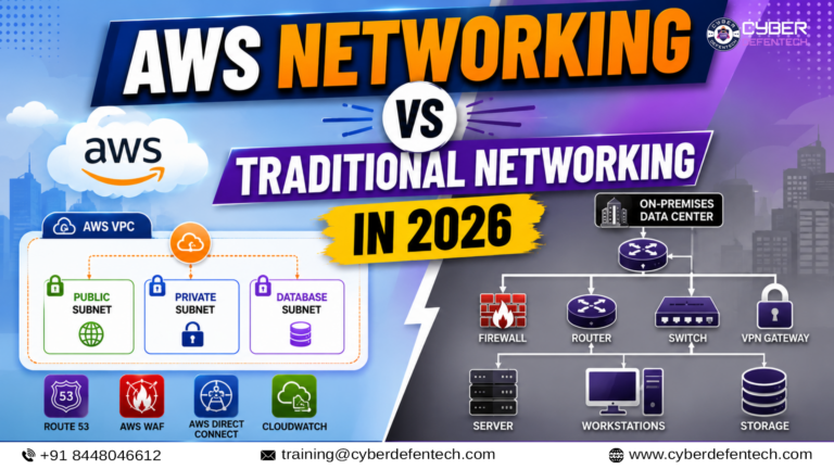 AWS Networking vs Traditional Networking in 2026