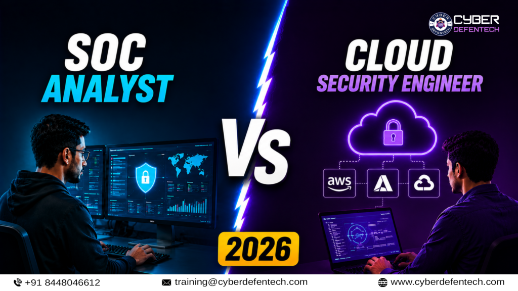 SOC Analyst vs Cloud Security Engineer