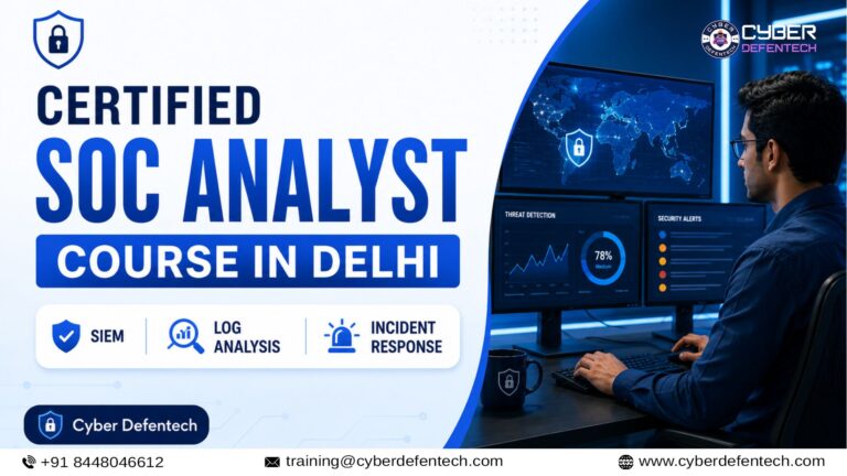 Certified SOC Analyst Course in Delhi