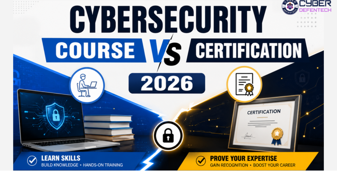 Cybersecurity Course vs Certification