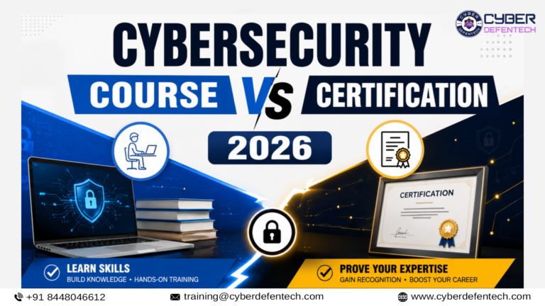 Cybersecurity Course vs Certification